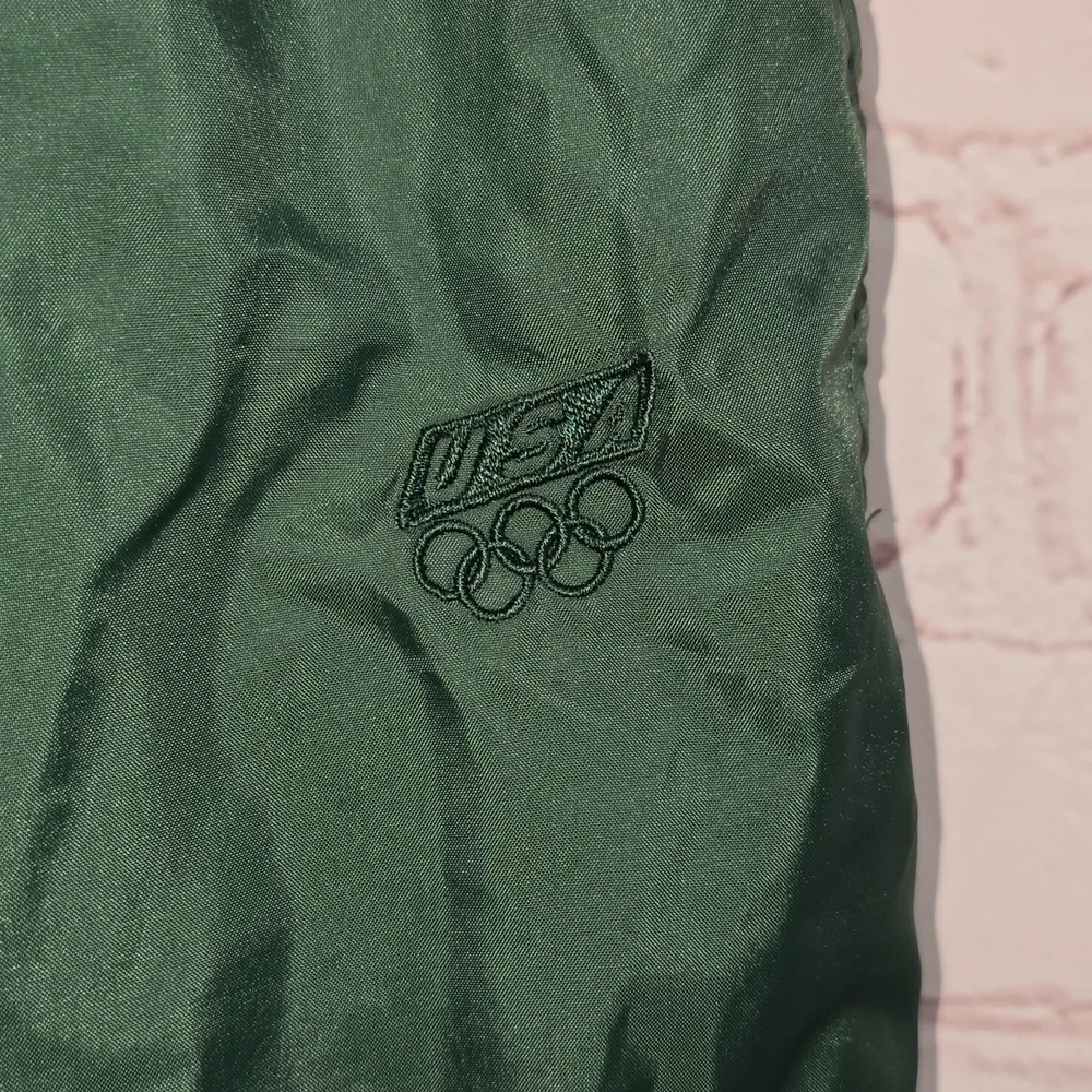 Vintage 90’s USA Lined Nylon Drawstring Track Pant Water Resistant Mens Size Xl